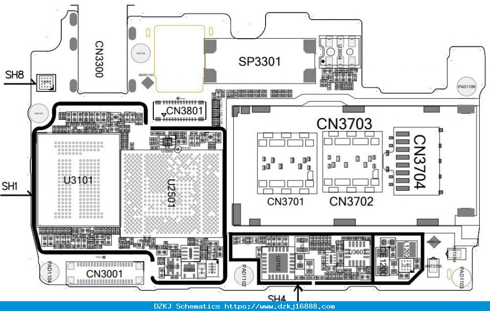 Oppo A1601 Schematic Diagram