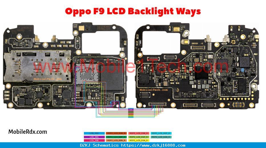 Oppo F9 Schematic Diagram