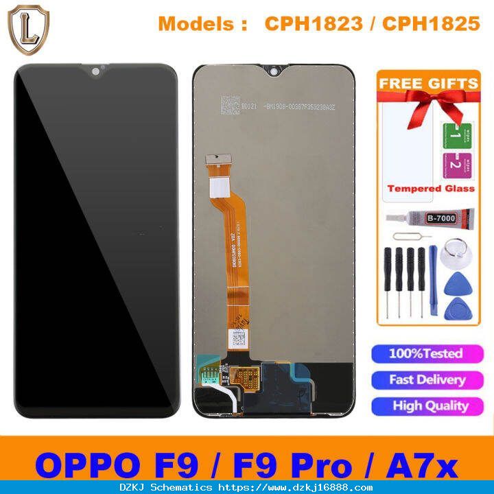 LCD Digitizer For Oppo F9 CPH1825 / F9 Pro CPH…