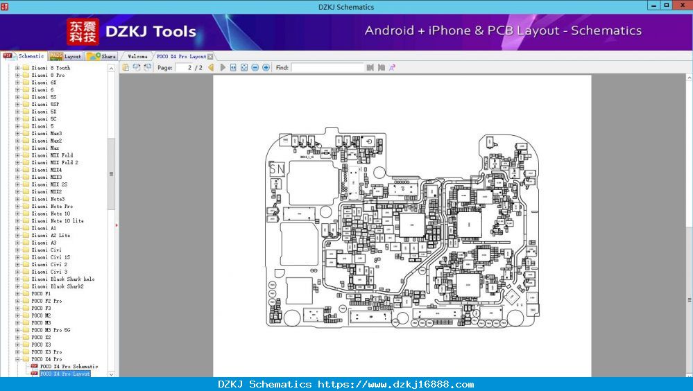 POCO X4 Pro Layout - POCO X4 Pro - XIAOMI Schematic