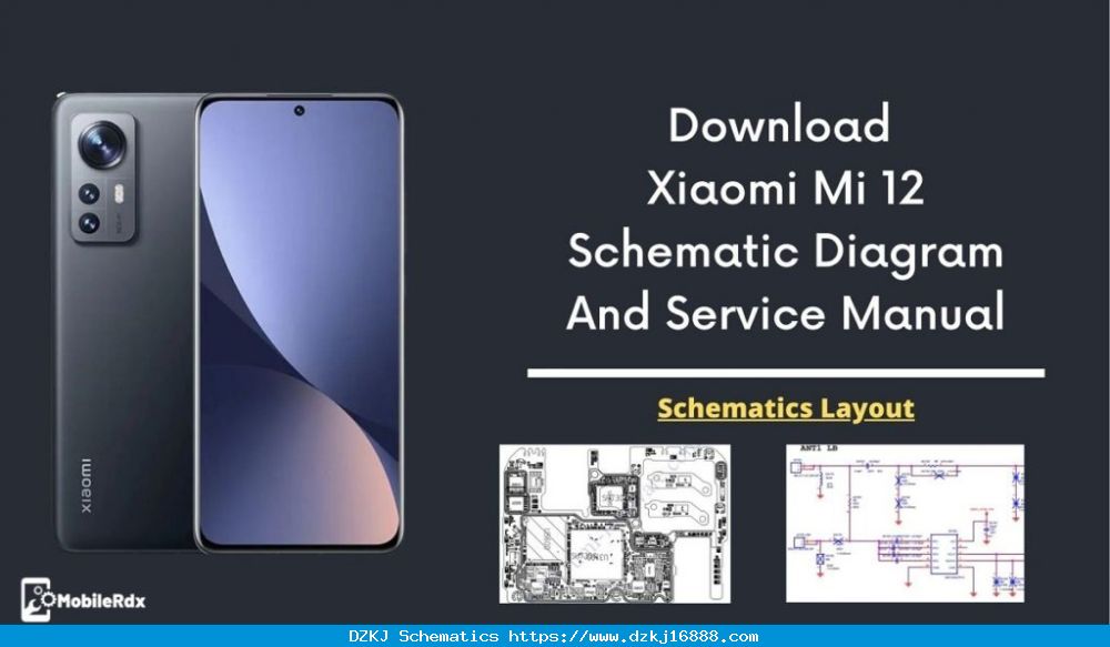 Download Xiaomi Mi 12 Schematic Diagram