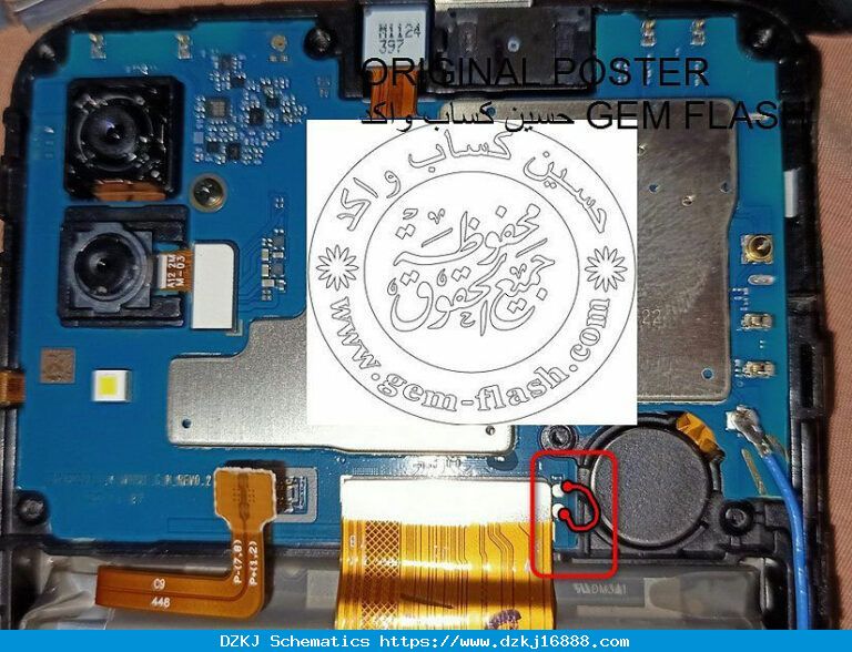 Samsung Galaxy A02 SM-A022F ISP EMMC PinOUT