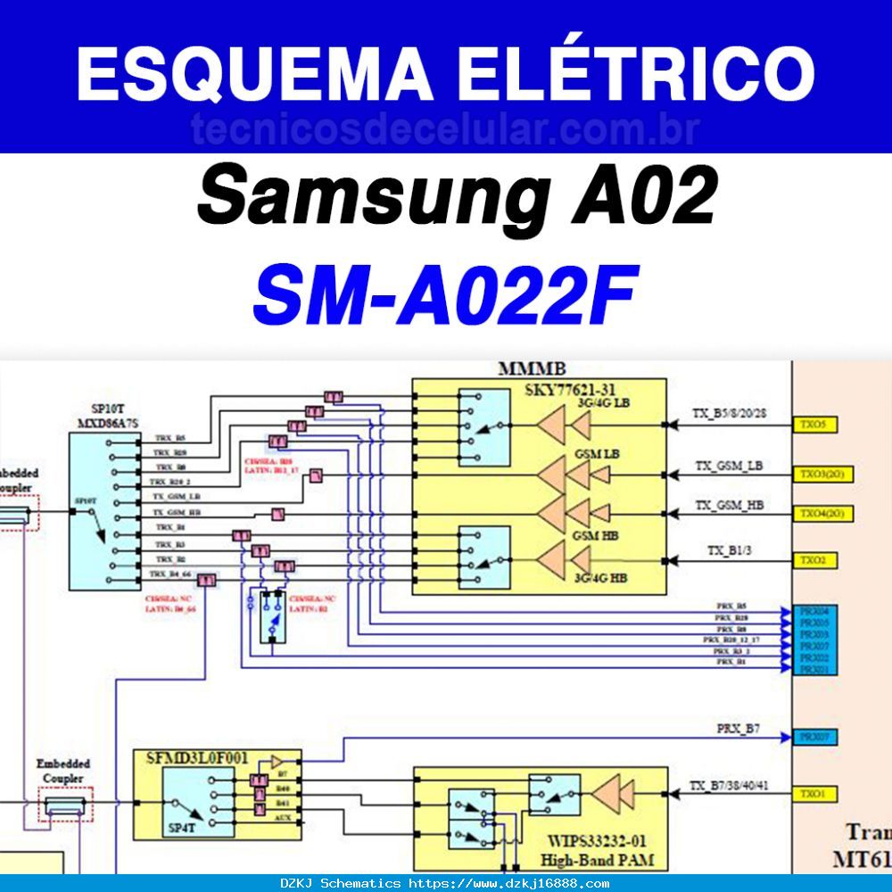 Esquema Elétrico Samsung Galaxy A02 …
