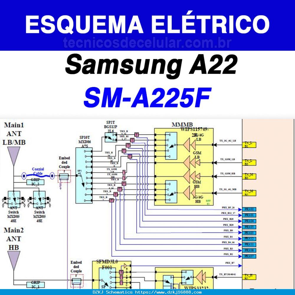 Esquema Elétrico Samsung Galaxy A22 …