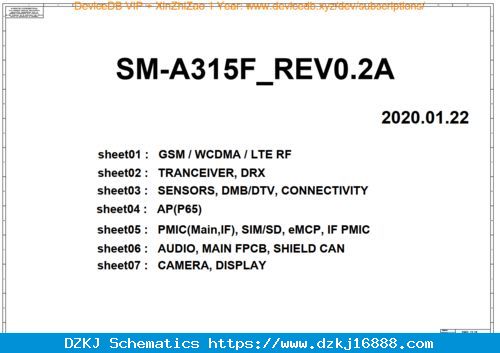 Samsung Galaxy A31 SM-A315F Schematic.PDF - Samsung - Phone