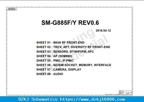 Samsung Galaxy A8 Star SM-G885F SM-G885Y Schematic And Boardview.…