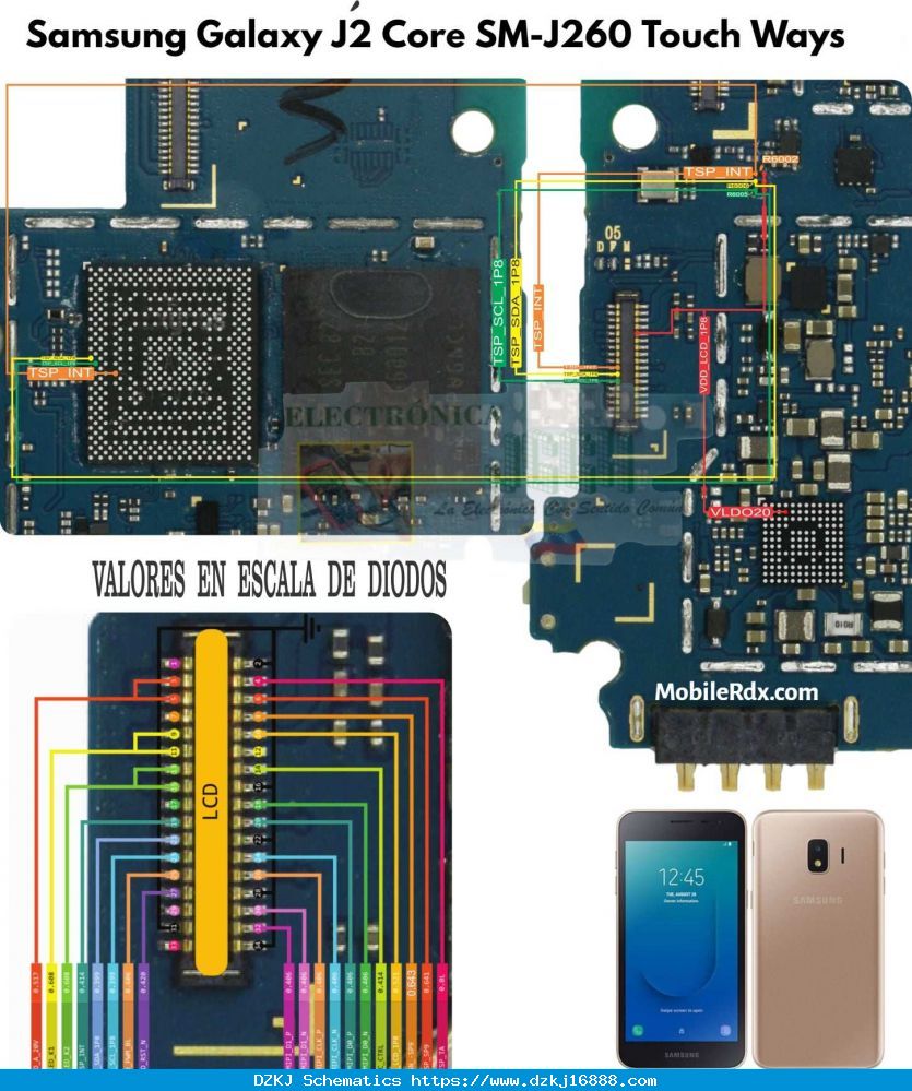 Samsung Galaxy J2 Core SM-J260 Tou…