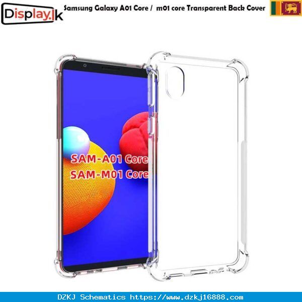 Samsung Galaxy M01 Core Transparent Back …
