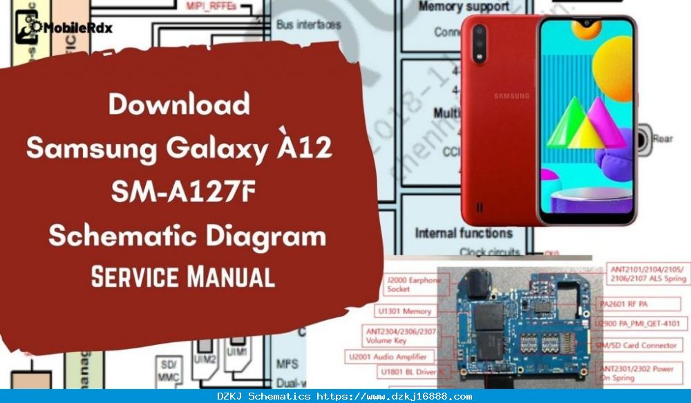 Download Samsung Galaxy M01 SM-M015F Schematic Diagram