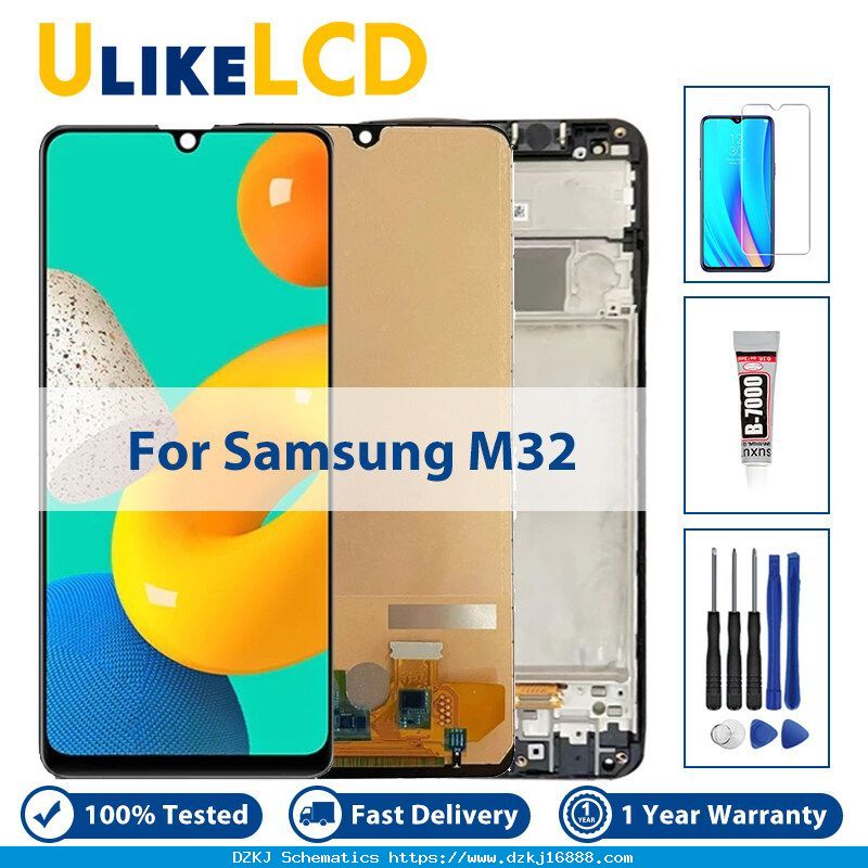 New 6.4 Display For Samsung Galaxy M32 M32…