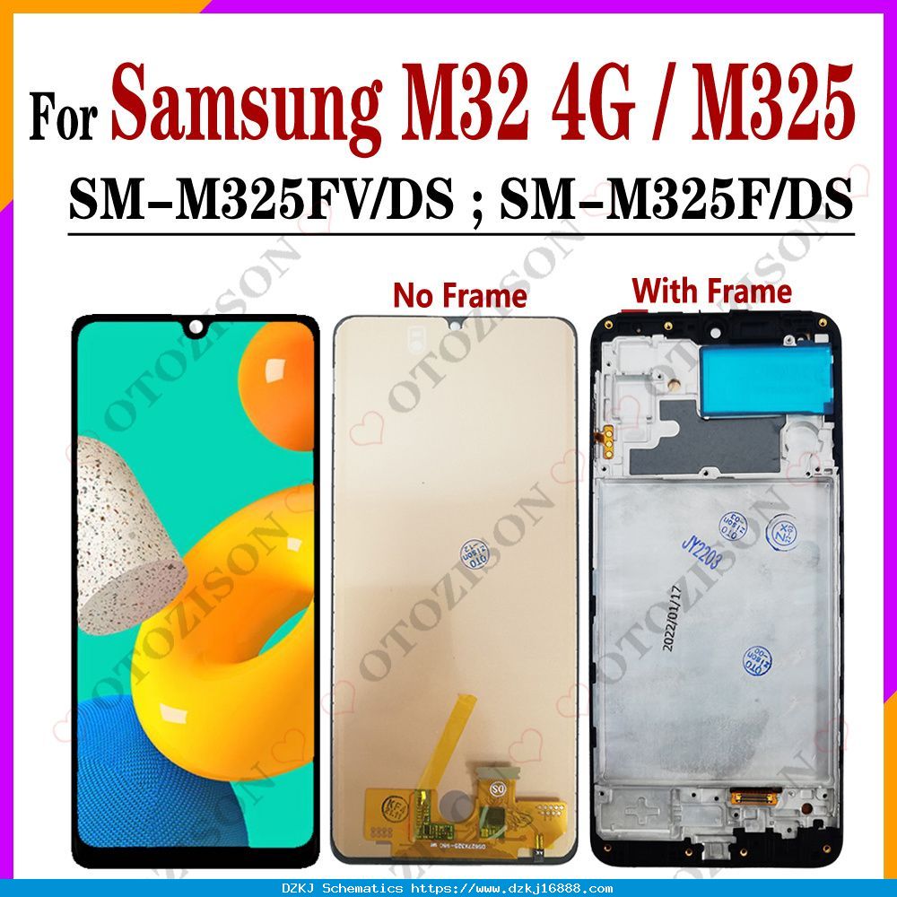 6-4-M32-LCD-With-Frame-For-Samsung-Galaxy-M32 …