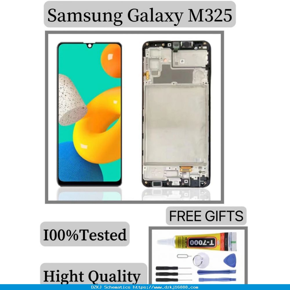 ชุดประกอบหน้าจอสัมผัส LCD สําหรับ Samsung Galaxy M…