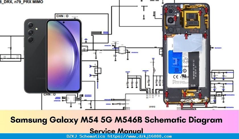 Samsung Galaxy M54 5G M546B Schematic Diagram
