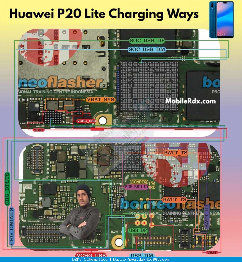 Huawei P20 Lite Charging Ways