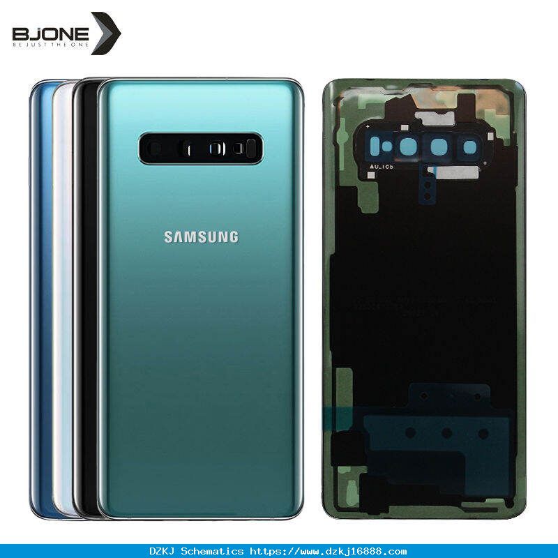 สำหรับSamsung Galaxy S10+ G975 กลับเปลี่ยนประตูที่อยู่อ…