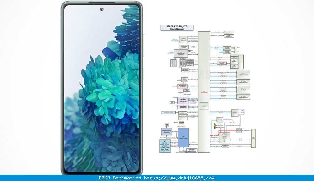 Samsung Galaxy S20 FE SM-G780F Schematics