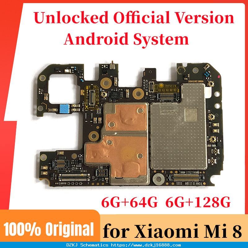 100-Original-Unlocked-For-Xiaomi-8-Mi-8-Mi8-M8-Mot…