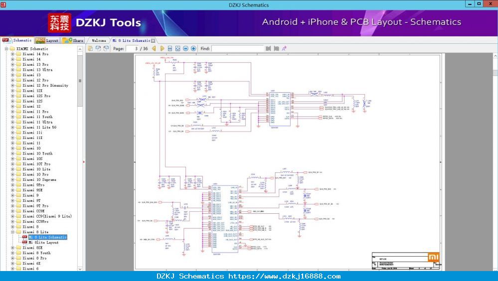 Mi 8 Lite Schematic - Xiaomi 8 Lite - XIAOMI Schematic