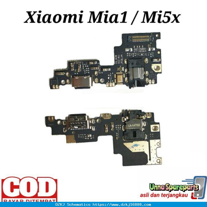 Xiaomi MIA1 Mi A1 / MI5X Mi 5X ปลั๊กเสียบไมโครโฟน ของ…