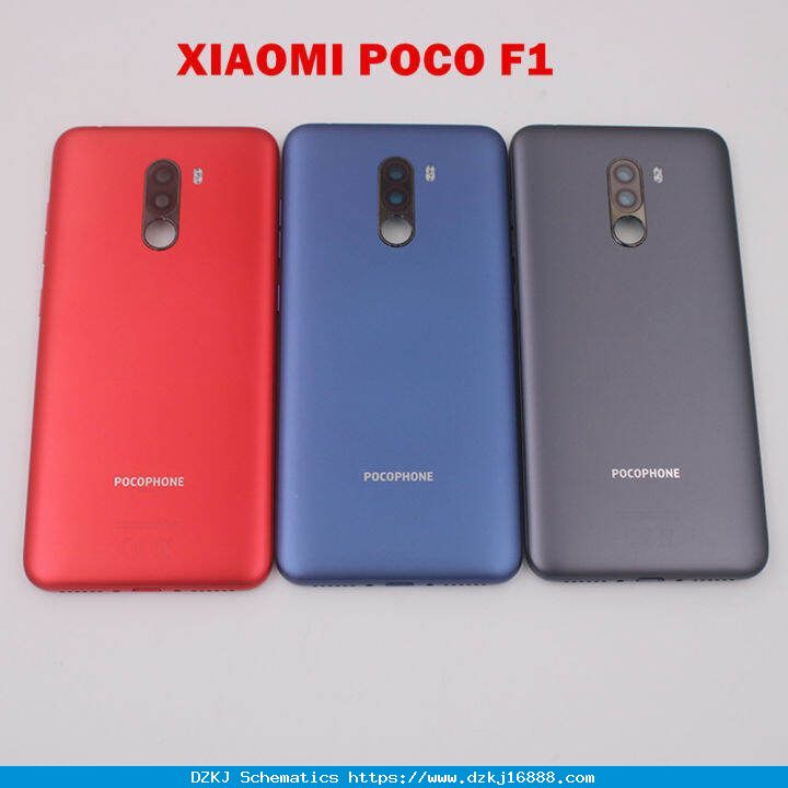 For Xiaomi PocoPhone F1 / Poco F1 Back Cover Back Door Cas…