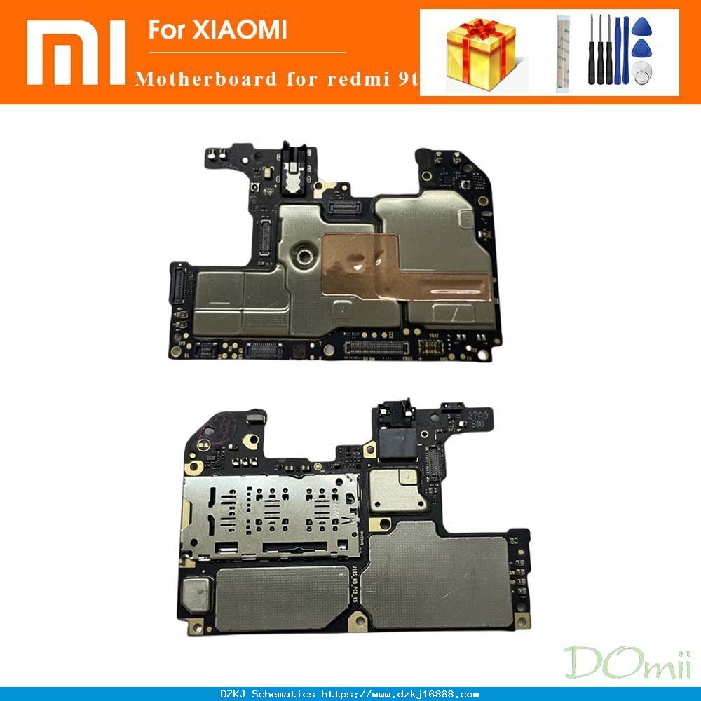 Motherboard Tidak Terkunci Asli Untuk Xiaomi Redmi 9