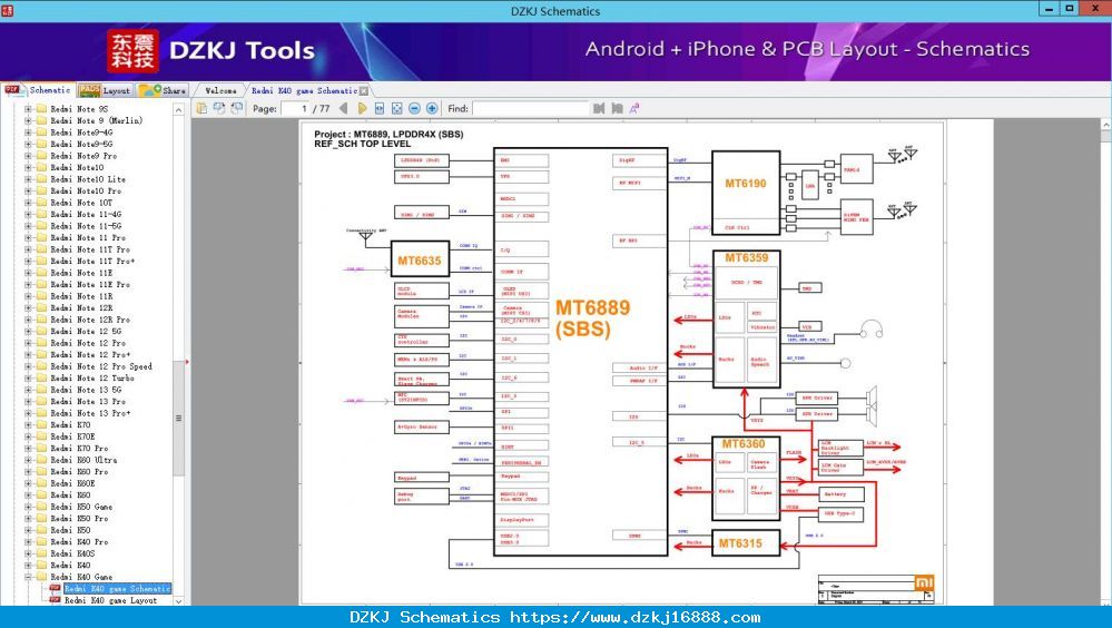 Redmi K40 Game Schematic - Redmi K40 Game - XIAOMI Schematic