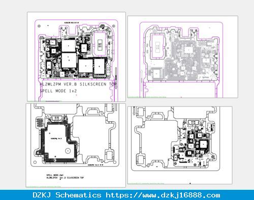 Huawei Honor V30 HL2WLZPM Schematic And BoardView.PDF