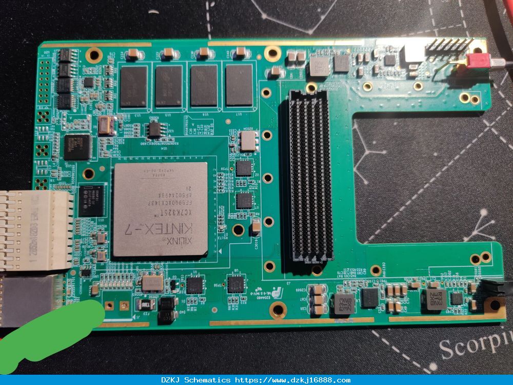 PXIe板卡 原理图PDF PCB源文件 K7 PCIe板卡 FMC板卡 XC7K325T 标准3…