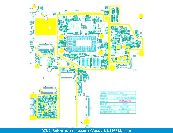 Dell Latitude 5290 2-IN-1 Compal DAJ00 LA-F371P Schematic & Boardview ...