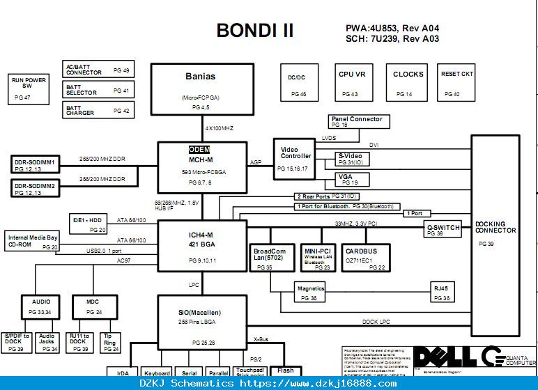 Laptop Motherboard Schematic Diagram Pdf