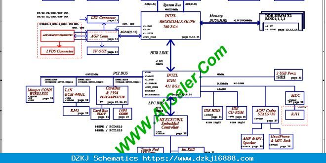 Dell Inspiron Schematic Diagram