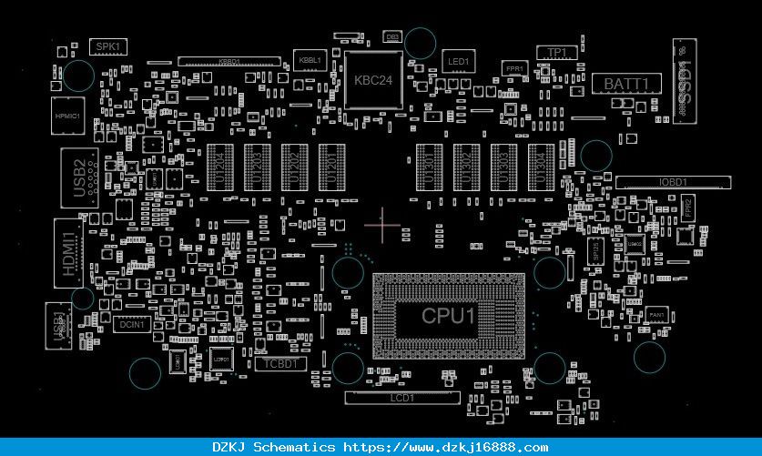 Dell Inspiron 7370 7373 7570 7573 Schematic & Boardview 16839-1 ...