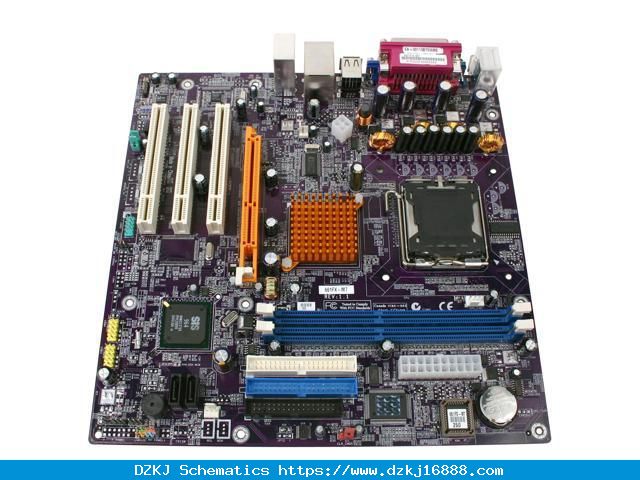 ECS 661FX-M7 (1.1) LGA 775 Micro ATX Intel Motherboard