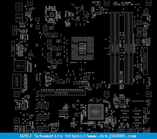 ECS H77H2-EM Schematic.PDF And BoardView.CAD - ECS