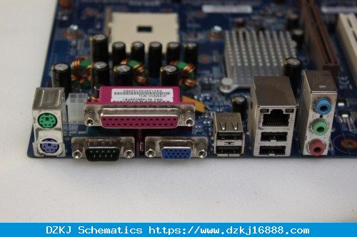 ECS K8M800-M3 L-V800E Socket 754 AGP Motherboard
