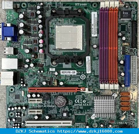 ECS MCP61PM-GM REV: 2.2
