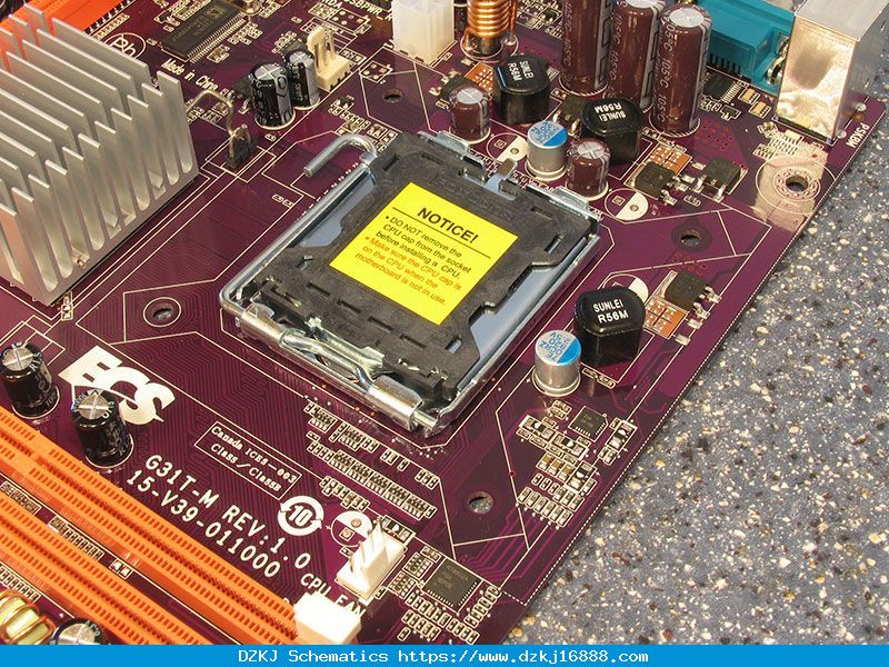 ECS G31T-M - First Motherboard Repair