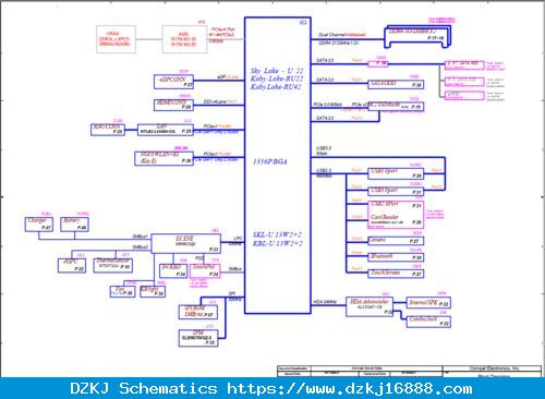 La C811p Schematic Diagram Schematic Compal Csl50 Csl52 La-e