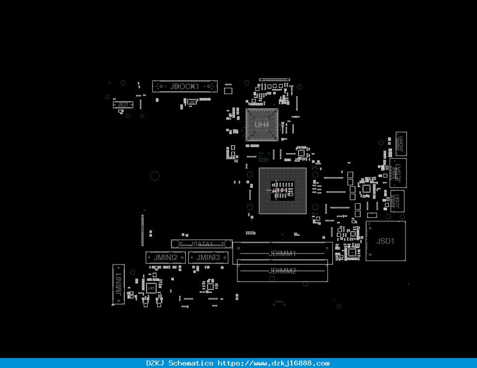 Compal LA-7901P QXW00 REV 1.0 - BoardView (.CAD)
