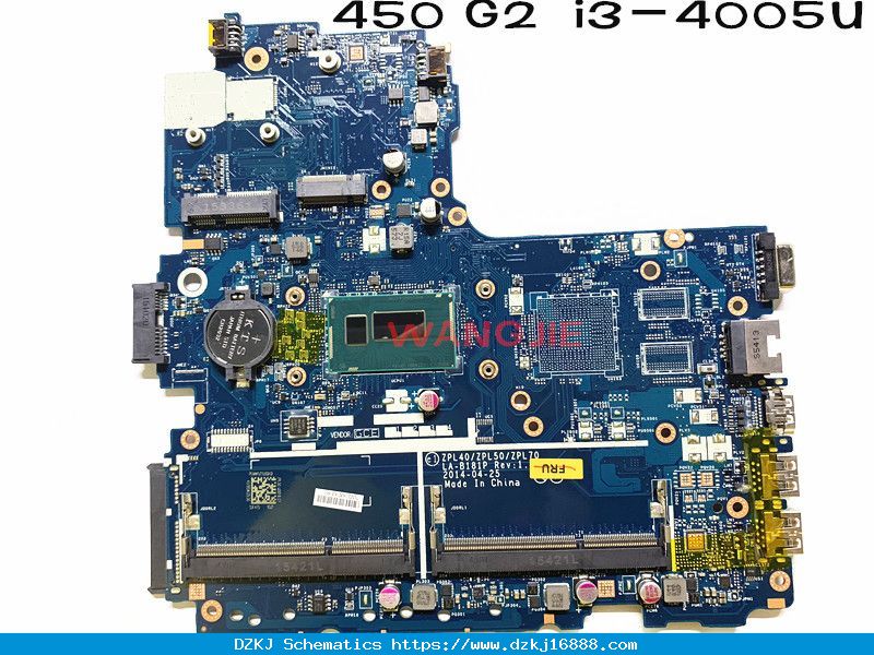 782951-601 782951-501 782951-001 HP ProBook 450 G2 Laptop Motherboard ...