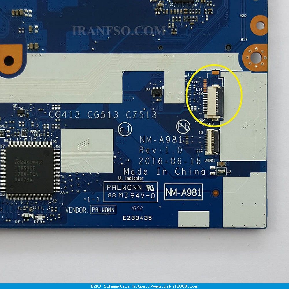 مادربرد لپ تاپ لنوو Mainboard Lenovo IP310-15IKB_I…