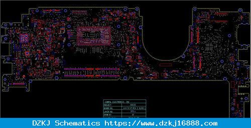 Dell Latitude 7290 Compal LA-F311P DAZ20 Rev:2.0(A01) Boardview.BRD ...