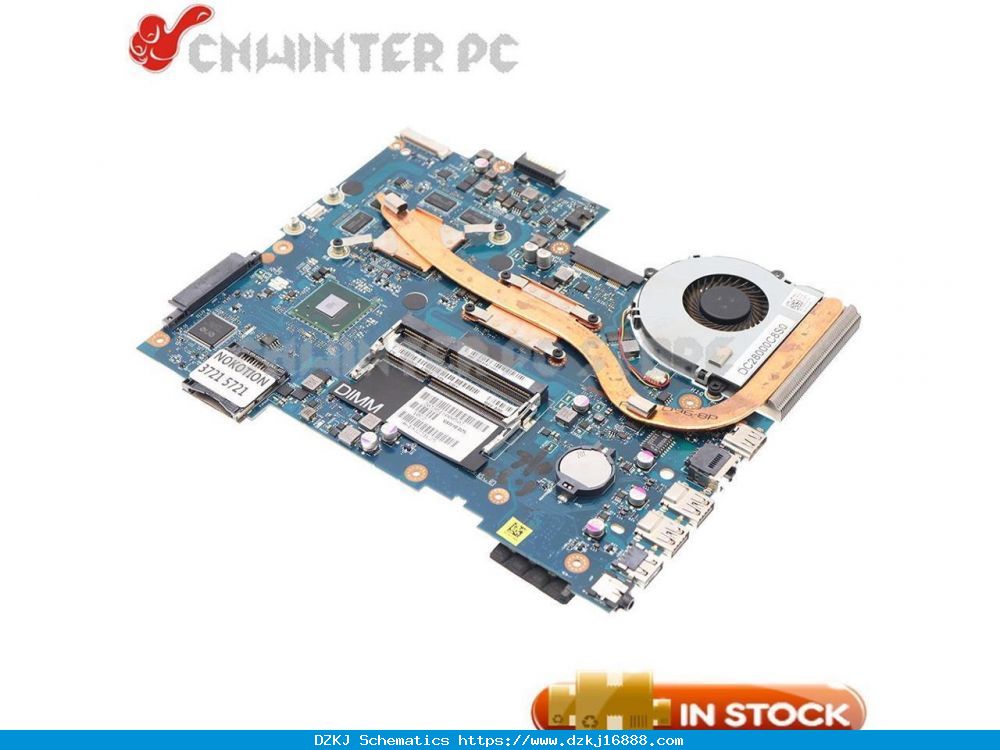 VAW11 LA-9102P CN-0V98DM For Dell Inspiron 17R-5721 3721 5721 …
