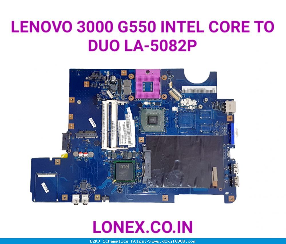 LENOVO 3000 G550 INTEL CORE TO DUO LA-5082P L…