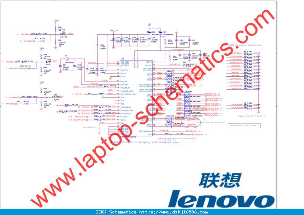 Motherboard Schematic Diagram
