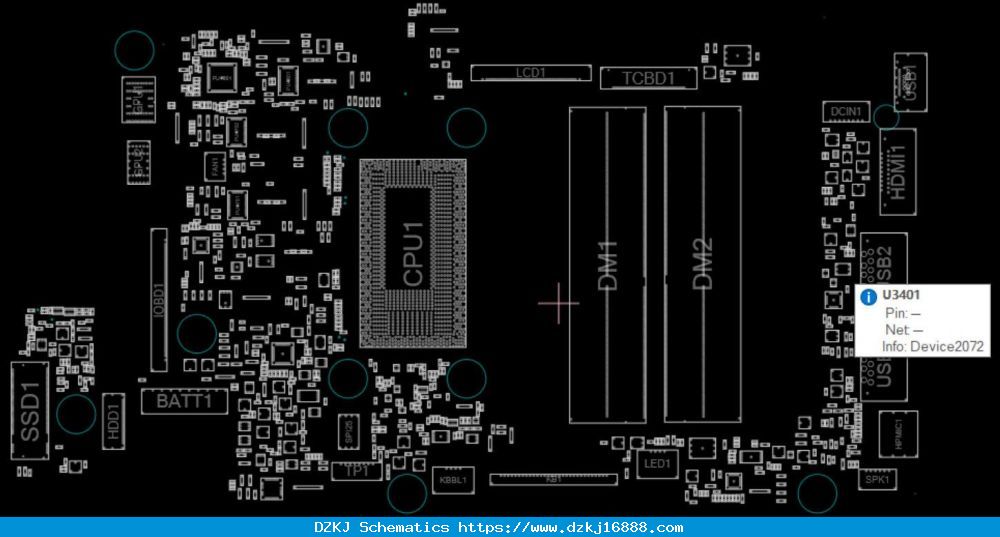 Dell Inspiron 5379 5579 7773 Wistron 16888 Schematic & Boardview ...