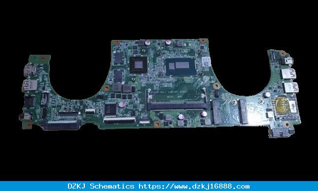 Placa Mãe Notebook Dell Vostro 5470 DAJW8CMB8E1 C/ I3 4ª