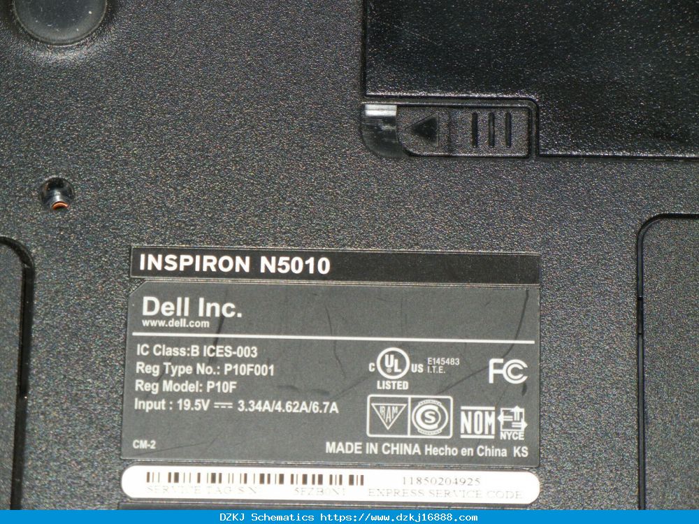 Dell Inspiron N5010 Intel Schematic Diagram Dell Inspiron N3