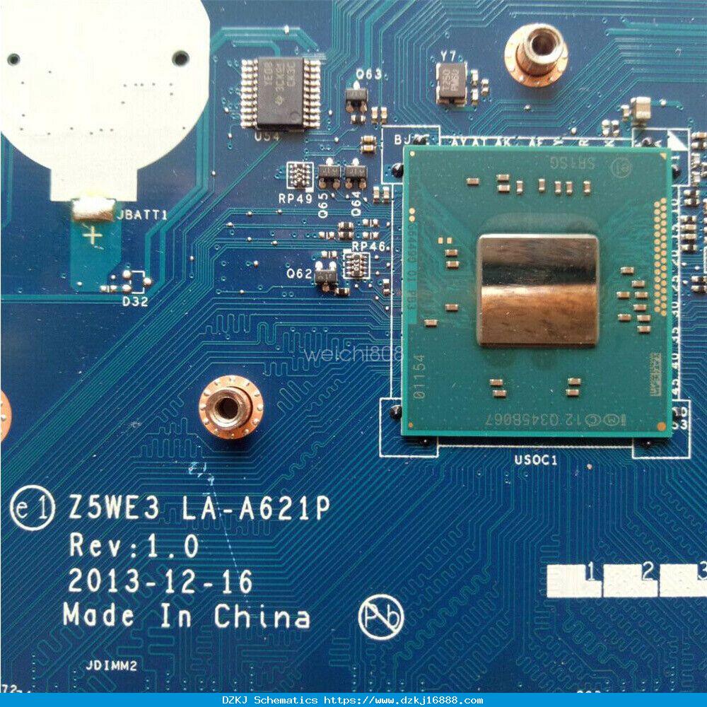Z5WE3 LA-A621P For ACER Aspire E1-510 E1-…