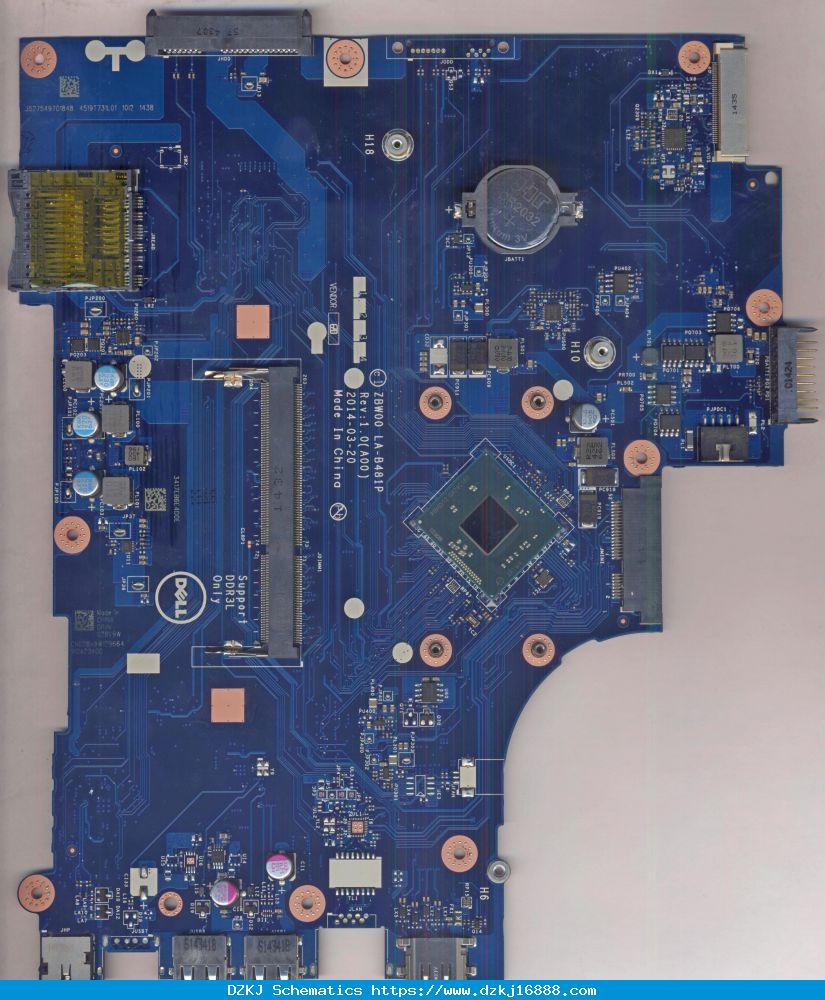 Dell Inspirion 15-3531 ZBW00 LA-…